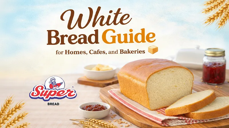 White Bread Guide for Homes, Cafes, and Bakeries
